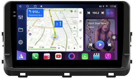 Магнитола для KIA Ceed 3 2021+ - FarCar 1267M монитор 10.36" QLED на Android 14, TS18, CarPlay, 4G SIM-слот