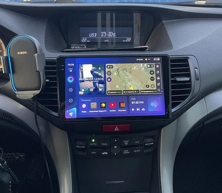 Магнитола для Honda Accord 8 2008-2012 - FarCar XXL3236M монитор 9.5" 2K QLED на Android 14, TS20, 8+256Гб, CarPlay, 4G SIM-слот