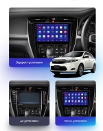 Магнитола для Toyota Harrier XU60 2013-2017 - Kuberg OL-1694 QLed, Android 13, TS20, CarPlay, SIM-слот