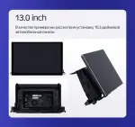Магнитола для Toyota Highlander 3 U50 2013-2020 - Teyes CC3-2K монитор 13", QLED+2K, Android 10, Быстрая, 4G SIM-слот, CarPlay