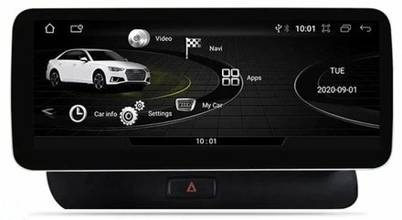 Магнитола для AUDI Q5 2008-2016 (низкая комплектация)- Kuberg MRW-A1001 на Android 11, 8-ядер, 4ГБ-64ГБ