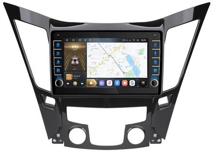 Магнитола для Hyundai Sonata 2010-2013 (YF) - Kuberg OL-9716 (кнопки и крутилки), Android 12, TS10, CarPlay, 4G SIM-слот