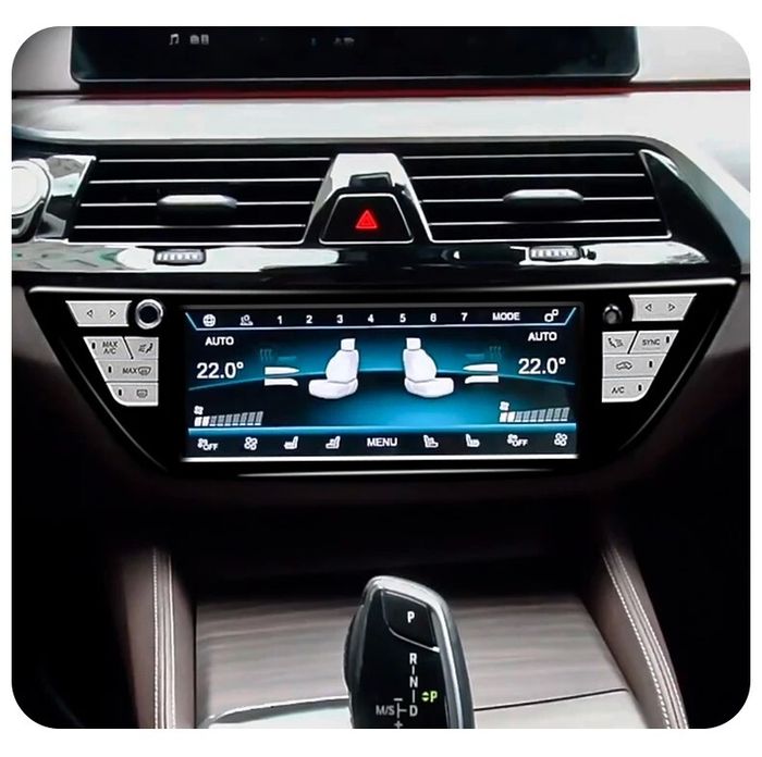 Сенсорная панель климата BMW 5-серия G30 2017-2023 - Kuberg ZF-2025-G30 c 8.8" LCD (ЖК) экраном