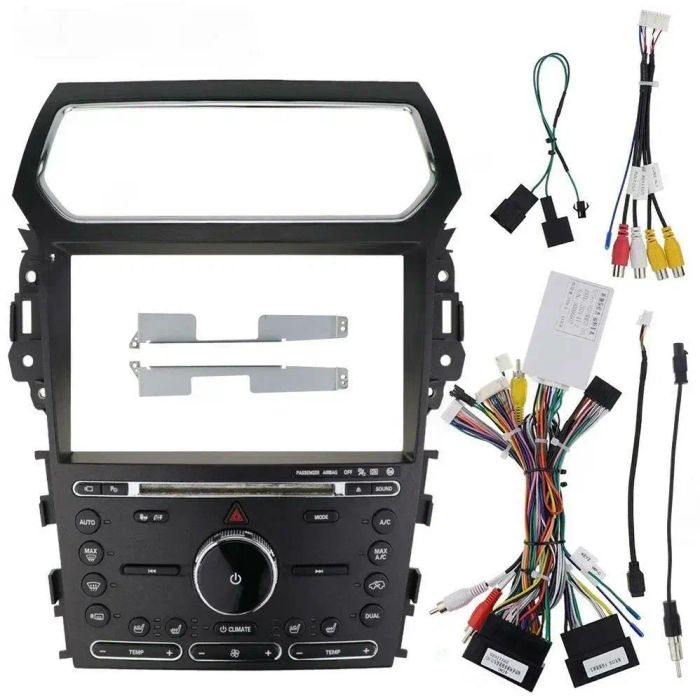 Магнитола для Ford Explorer 2011-2019 - Kuberg SF-1263 QLed+2K, Android 12, Быстрая, CarPlay, 4G SIM-слот