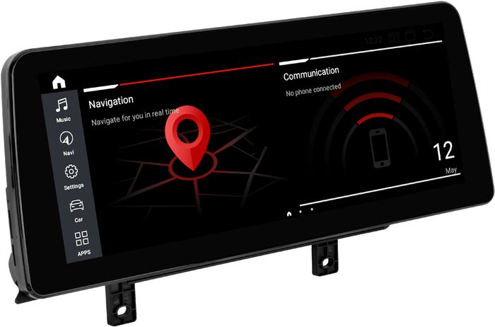 Магнитола для BMW X5 F15, X6 F16 2014-2017 NBT - RDL-1245 монитор 12.3" на Android 13, Быстрая, CarPlay, 4G SIM-слот