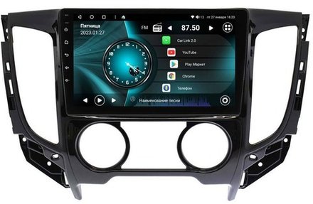 Магнитола для Mitsubishi L200 2015-2024 (кондиционер) - Vaycar VA47-5198 на Android 13, 8-ядер, 4G SIM-слот