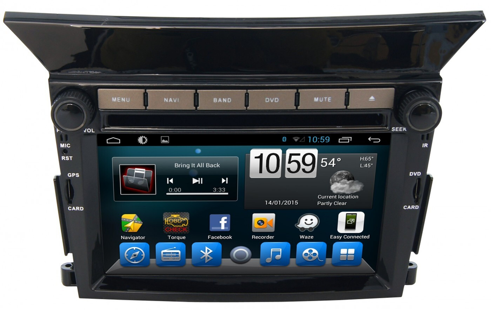 Магнитола для Honda Pilot 2 2008-2015 - Kuberg KR-6225-S10 на Android 10, ТОП Процессор, Carplay, 6ГБ-128ГБ, 4G SIM-слот
