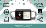 Магнитола для KIA Sorento Prime UM 2015-2020 (рамка большая) - Vaycar VA27-0442 на Android 13, 8-ядер, 2Гб-32Гб, 4G SIM-слот