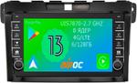 Магнитола для Mazda CX-7 2006-2012 - Airoc AB-2402 (кнопки и крутилки), Android 13, Быстрая, SIM-слот, CarPlay