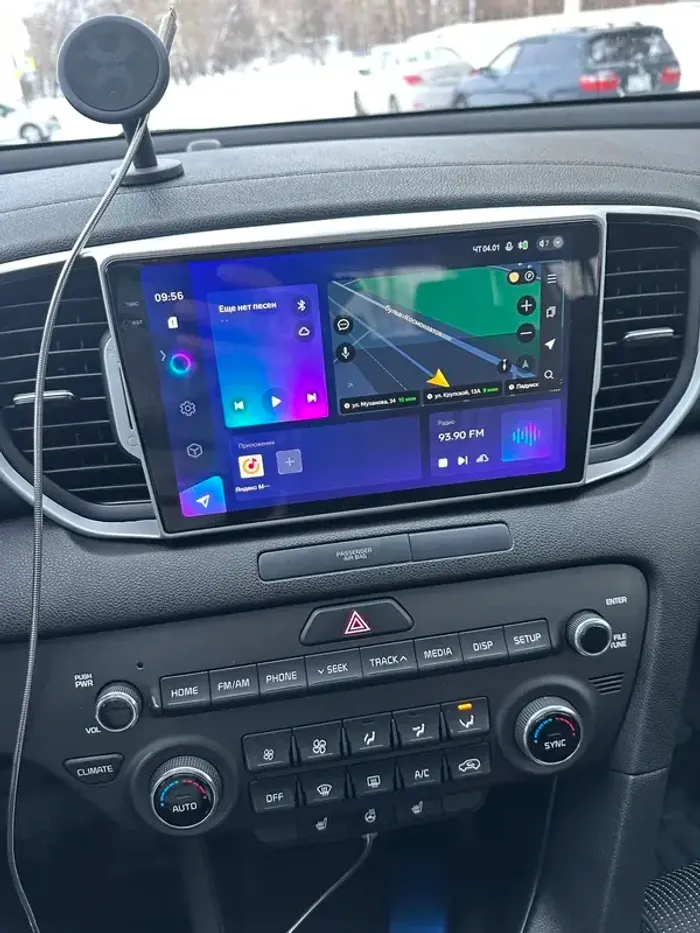 Магнитола для KIA Sportage 4 2016-2018 - Teyes CC4 монитор 9.2" 2K QLED на Android 14, Snapdragon 680, DSP, CarPlay, 4G SIM-слот