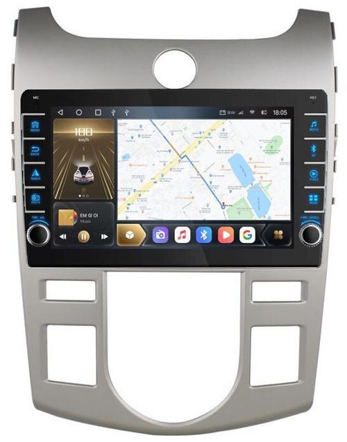 Магнитола для KIA Cerato 2 2008-2013 (климат) - Kuberg OL-9736-A (кнопки и крутилки), Android 12, TS10, CarPlay, 4G SIM-слот