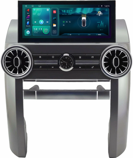 Магнитола для Land Rover Discovery 3 2005-2009 (прямые углы) - Kuberg монитор 12.3" в стиле LEXUS на Android 12, TS10, CarPlay, 4G SIM-слот