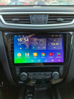 Магнитола для Nissan X-Trail T32, Qashqai J11 2014-2022 (климат, рамка большая) - Vaycar VA51-0665 на Android 13, 8-ядер, 4G SIM-слот
