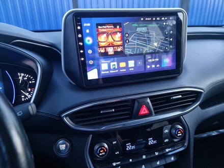 Магнитола для Hyundai Santa Fe 2018-2020 - Teyes CC2 PLUS Android 10, ТОП процессор, 4-64, SIM-слот