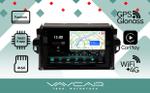 Магнитола для Toyota Fortuner 2015-2022 - Vaycar VA77-0589-2K на Android 13, Быстрая, 2K QLED, CarPlay,4G SIM-слот