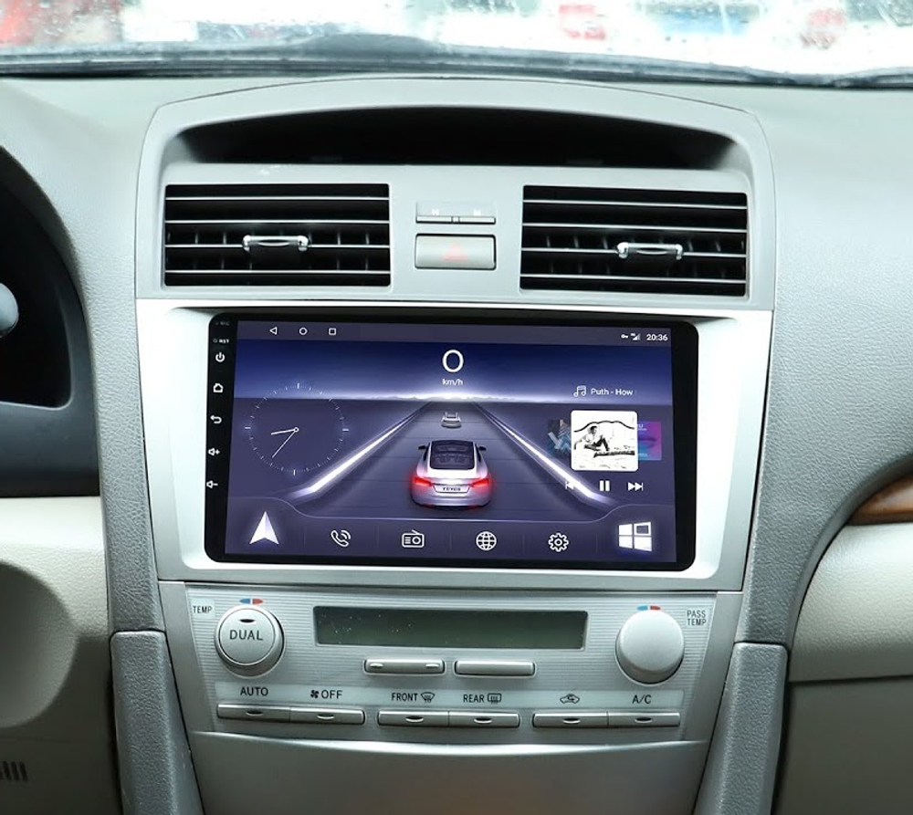 Магнитола для Toyota Camry V40 2006-2011 - Vaycar VA77-1171 на Android 13, 8-ядер, 4G SIM-слот