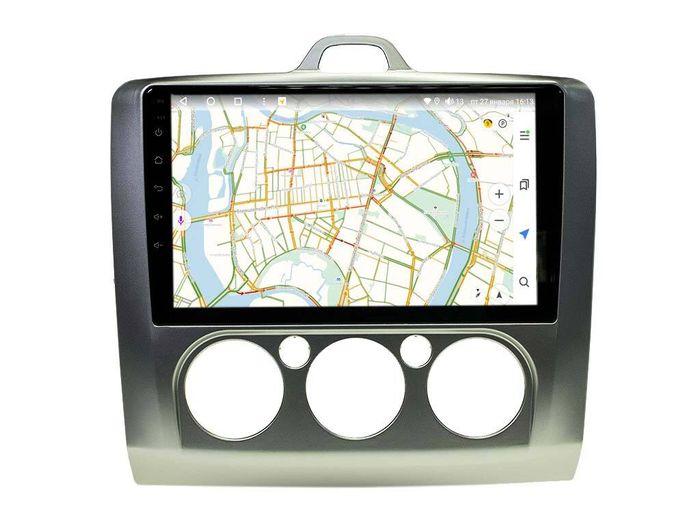 Магнитола для Ford Focus 2005 - 2011 (кондиционер) - Vaycar VA17-003M на Android 13, 8-ядер, 4G SIM-слот