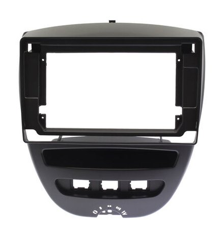 Комплект рамки с разъёмами 10"+can Citroen C1, Peugeot 107
