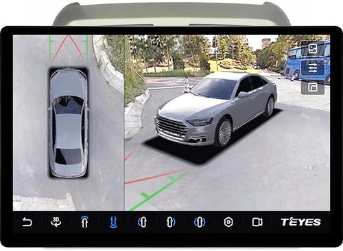 Магнитола для Honda Airwave 2005-2010 - Teyes CC3-2K-360 монитор 13" 2K QLED на Android 10, 6Гб+128Гб, CarPlay, 4G SIM-слот, 4 камеры в комплекте