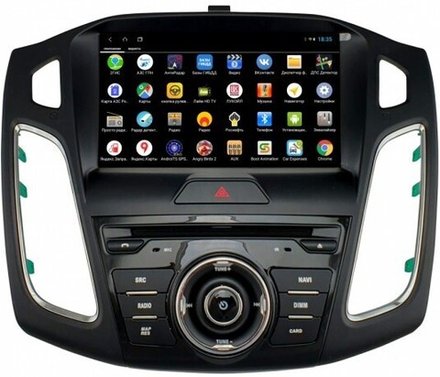 Магнитола для Ford Focus 3 2011-2019 - Parafar PF155XHDDVD на Android 11, 8-ЯДЕР, 4ГБ-64ГБ, DVD-привод, Carplay, 4G SIM-слот