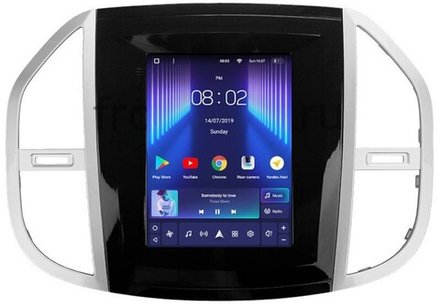 Магнитола для Mercedes-Benz Vito W447 2014-2022 - Teyes TPRO 2 монитор 9.7" QLED в стиле "Тесла" на Android 10, TS10, 4G SIM-слот