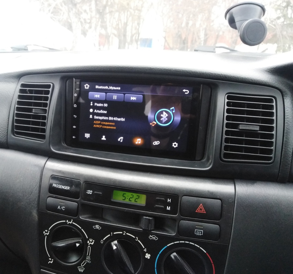 Магнитола для Toyota 200х100мм - FarCar BM832-7040H7 дисплей 7" IPS на Android 13, TS10, CarPlay, 4G SIM-слот, 4Гб/32Гб