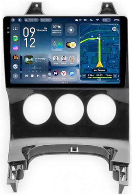 Магнитола для Peugeot 3008 2010-2017 (кондиционер) - Teyes CC4-PRO монитор 9.5" 2K QLED на Android 13, Snapdragon 778G, ИИ, CarPlay, DSP, 4G SIM-слот