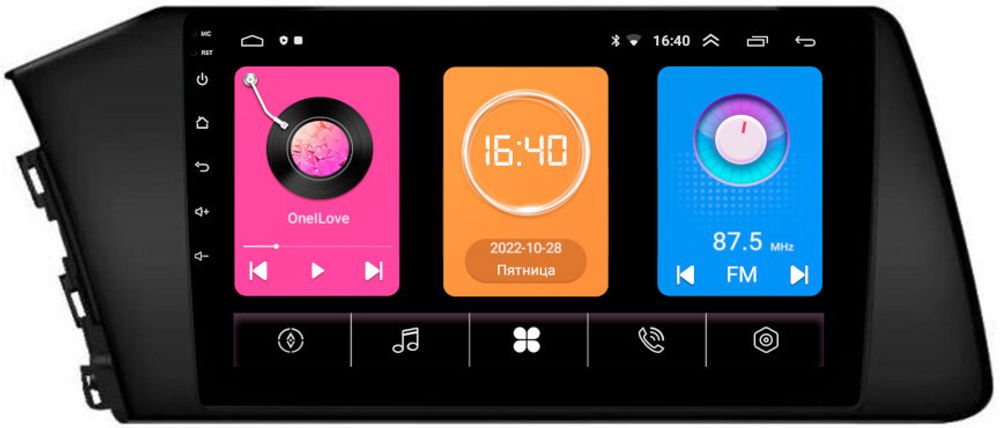 Магнитола для Hyundai Elantra 2021+ -  GT9-1063 на Android 10, 2ГБ-16ГБ