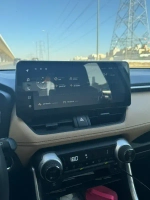 Магнитола для Toyota RAV4 50 2019-2024+ (рынок РФ и ОАЭ) - Teyes LUX ONE монитор 12.3" 2K QLED на Android 10, CarPlay, 4G SIM-слот, 6/128ГБ