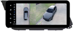 Магнитола для Hyundai Elantra 6 2016-2018 (штатная КЗВ, рамка тип 2) - Teyes LUX ONE 360 монитор 12.3" 2K QLED на Android 10, 6Гб+128Гб, CarPlay, 4G SIM-слот, 4 камеры в комплекте