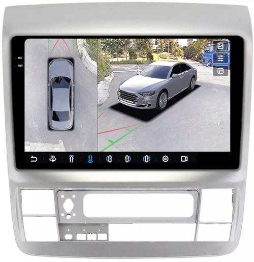 Магнитола для Toyota Alphard 1 2005-2008 - FarCar BX9-360-9575 монитор 9.5" 2K QLED на Android 13, 6Гб+128Гб, CarPlay, 4G SIM-слот, 4 камеры в комплекте