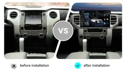 Магнитола для Toyota Tundra 2 2013-2022 - Kuberg MRW-1305 на Android 12, 4Гб+64Гб, 4G SIM-слот, CarPlay