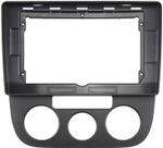 Магнитола для Volkswagen Jetta 5 2005-2010 (кондиционер) - Teyes LUX ONE ROUND монитор 12.3" 2K QLED на Android 10, Быстрая, CarPlay, 4G SIM-слот