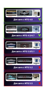 Комплект с разъёмами 12.3" Mercedes-Benz C-class (W204) 2011-2014 (NTG 4.5) универс.монитор