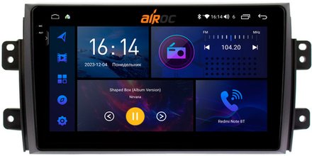 Магнитола для Suzuki SX4 2006-2014 - AIROC 2K RI-3502 Android 12, QLed+2K, ТОП процессор, 8/128Гб, CarPlay, SIM-слот