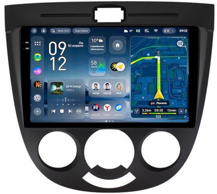Магнитола для Chevrolet Lacetti хэтчбек (кондиционер) - Teyes CC4-PRO монитор 9.5" 2K QLED на Android 13, Snapdragon 778G, ИИ, CarPlay, DSP, 4G SIM-слот