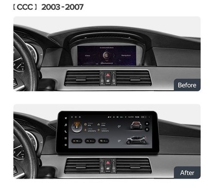 Магнитола для BMW 5-серия E60/E61 2003-2009 (ССС) - Teyes LUX ONE монитор 12.3" на Android 10, CarPlay, 4G SIM-слот, 6/128ГБ