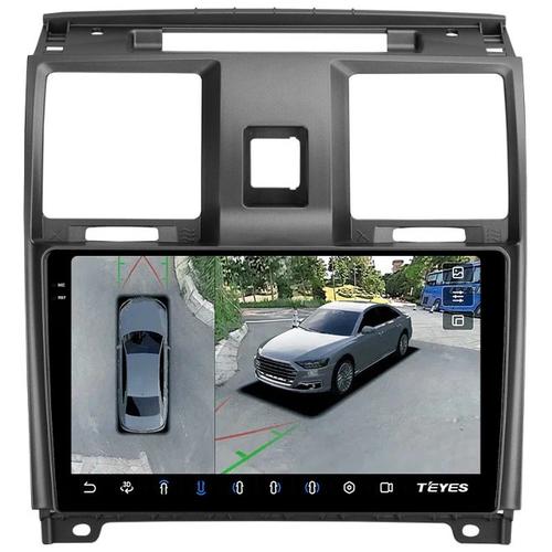 Магнитола для УАЗ Патриот, Пикап 2012-2016 - Teyes CC3-2K-360 на Android 10, 2K QLED, 6Гб+128Гб, CarPlay, 4G SIM-слот, 4 камеры в комплекте