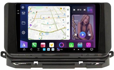 Магнитола для Skoda Octavia A8 2020+ - FarCar XXL3052M монитор 10.36" 2K QLED на Android 14, TS20, 8+256Гб, CarPlay, 4G SIM-слот