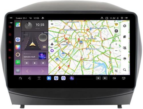 Магнитола для Hyundai iX35 2009-2015 - Kuberg OL-1702 QLed, Android 13, TS20, CarPlay, SIM-слот