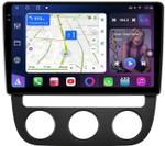 Магнитола для Volkswagen Jetta 5 2005-2010 (климат 1) - FarCar S500-TS10 монитор 10.36" QLED на Android 14, Быстрая, CarPlay, 4G SIM-слот