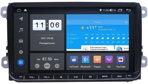 Магнитола для Volkswagen T5, T6, Tiguan, Passat, Polo, Jetta, Amarok, Golf и др., Skoda Fabia, Rapid - ZX102R9-9863-LTE на Android 10, 8-ядер, 2Gb-32Gb, SIM-слот