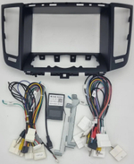 Магнитола для Infiniti FX35, FX37, FX50, FX30D S51 2008-2012, QX70 S51 2013-2018 (рамка черная матовая тип 2) - Teyes CC4-PRO монитор 9.5" 2K QLED на Android 13, Snapdragon 778G, ИИ, CarPlay, DSP, 4G SIM-слот