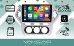 Магнитола для Ford Mondeo 4 2007-2010 (рамка серебро) - Vaycar VA17-1235 на Android 13, Быстрая, 4G SIM-слот