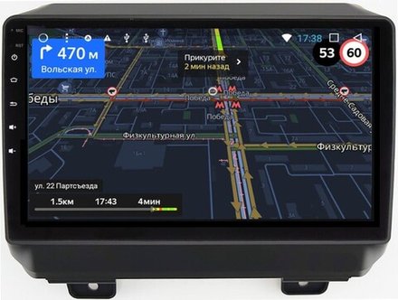 Магнитола для Jeep Wrangler 2018+ -  GT9-327 на Android 10, 2ГБ-16ГБ