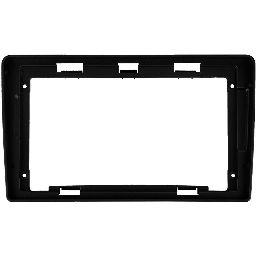 Комплект рамки с разъёмами 9" Hyundai Starex, H1 2007-2014 (черная)