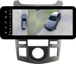 Магнитола для KIA Cerato 2 Koup 2008-2013 (купе) - Teyes LUX ONE 360 монитор 12.3" 2K QLED на Android 10, Быстрая, CarPlay, 4G SIM-слот, 4 камеры в комплекте