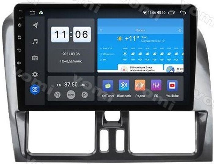 Магнитола для Volvo XC60 2008-2013 - AK564R9-MTK-LTE Android 10, 8-ядер, 4-64Гб, SIM-слот