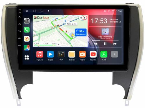 Магнитола для Toyota Camry 2014-2018 (USA) - Canbox 10-TO206 Qled, Android 10, ТОП процессор, SIM-слот