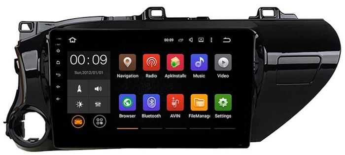Магнитола для Toyota Hilux 8 2015-2023+ - Airok RX-1119 Android 13, ТОП процессор, 8/128, SIM-слот